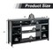 58" TV Stand with Fireplace for TVs up to 65" and Media Storage